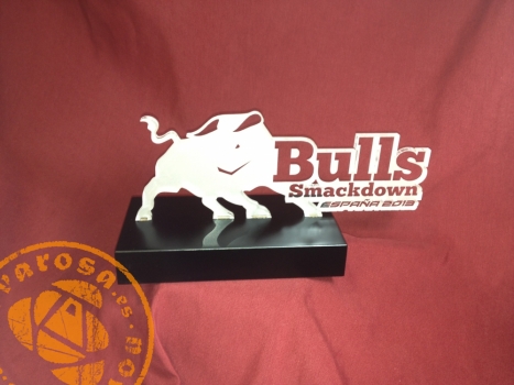 2013 Bulls Smackdown trophies