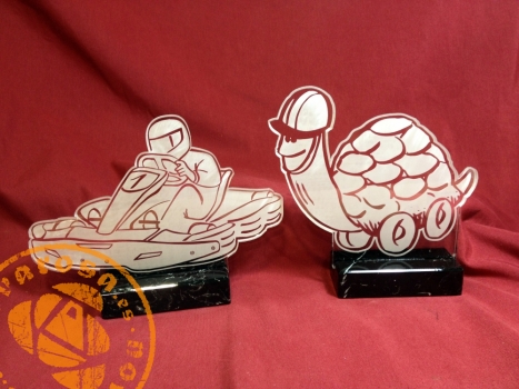 Diseño Trofeos de Karts