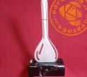 Flask design trophy