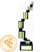 Brass design trophy