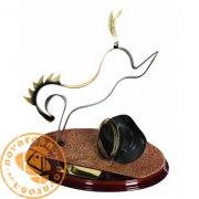 Brass design figure - Rodeo/Bullfighting