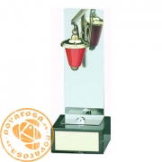 Brass design figure - Red Lantern