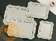 Silver plated jewelry tray