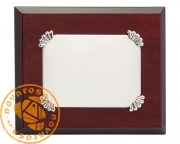 Silver jewelry plate