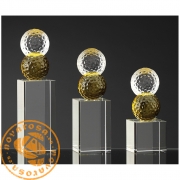 Trofeo de cristal - Golf