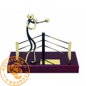 Brass design figure - Boxing