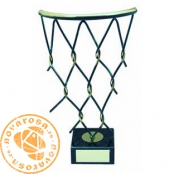 Brass design figure - Basketball