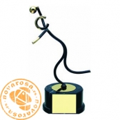 Brass design figure - Handball