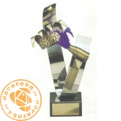 Brass design figure - Carnival