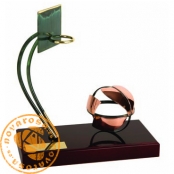 Brass design figure - Basketball