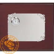 Silver jewelry plate