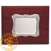 Silver plated jewelry plate